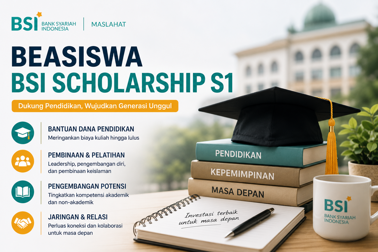 Beasiswa bank syariah indonesia